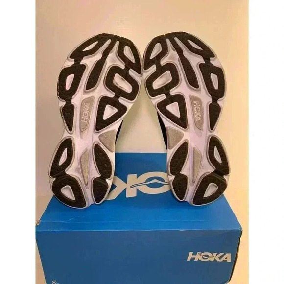 .1999 Hoka Bondi 8, Black/White, Mens Running Shoes-US 10 Mens - Picture 4 of 5